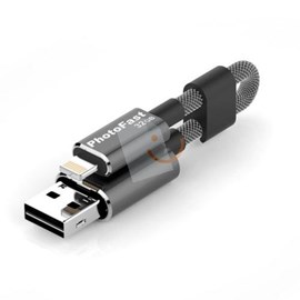 PhotoFast MCG3U3BK32GB MemoriesCable GEN3 32GB Şarj Kablolu i-FlashDrive Siyah