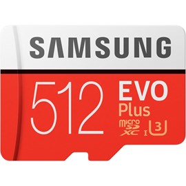 Samsung MB-MC512GA/EU Evo Plus 512GB microSDXC UHS-1 C10 100MB Bellek Kartı