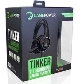 Gamepower TINKER 7.1 Surround RGB Titreşimli Gaming Kulaklık