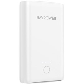 RAVPower RP-PB170 Beyaz Çift 2.4A Çıkış 10050mAh Taşınabilir Şarj Cihazı Powerbank