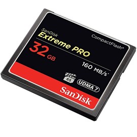 SanDisk SDCFXPS-032G-X46 Extreme PRO CompactFlash 32GB Bellek Kartı 160MB/sn