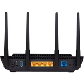 Asus RT-AX58U WIFI6 DualBand-Gaming-Ai Mesh-AiProtection-Torrent-Bulut-DLNA-4G-VPN-Router-Access Point