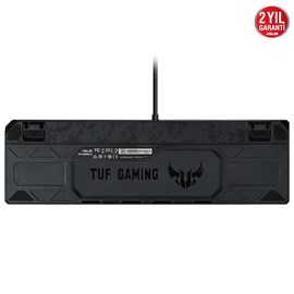 ASUS RA05 TUF GAMING K3 D/RD Aura Sync Red Switch RGB TR Mekanik Gaming Klavye