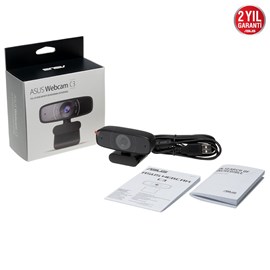 Asus Webcam C3 Usb Yayıncı Kamera Full Hd 1080p 30 Fps Kayıt