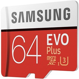 Samsung MB-MC64GA/TR Evo Plus 64GB microSDXC U3 C10 100MB Bellek Kartı