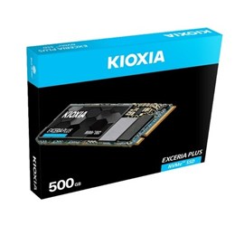 KIOXIA Exceria Plus LRD10Z500GG8 500GB NVMe Gen3 M.2 SATA SSD R:3400MB/s W:2500 MB/s
