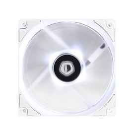 ID-Cooling XF-12025-SW 12cm 4Pin PWM Led Beyaz Kasa Fanı