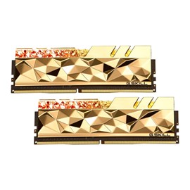 GSKILL F4-3600C14D-32GTEGA 32GB (2x16GB) Trident Z Royal Elite Gold RGB 3600Mhz CL14 DDR4 Dual Kit Ram