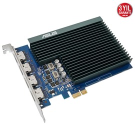 Asus Geforce GT730-4H-SL-2GD5 2GB GDDR5 927 Mhz 64bit 4XHDMI Ekran Kartı