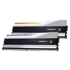 GSKILL F5-6400J3239G16GX2-TZ5RS Trident Z5 RGB Silver DDR5-6400Mhz CL32 32GB (2x16GB) DUAL (32-39-39-102) 1.4V
