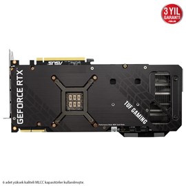 Asus TUF Gaming GeForce RTX 3090 OC TUF-RTX3090-O24G-GAMING 24GB GDDR6X 384Bit DX12 Ekran Kartı