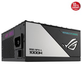 ASUS ROG LOKI SFX-L 1000P MODÜLER ATX 3.1 UYUMLU 120MM PWM ARGB FAN PCIe 5.0 10 YIL GARANTI