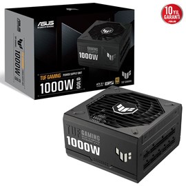 ASUS TUF GAMING-1000G 80+ GOLD 1000W TAM MODÜLER ATX 3.1 UYUMLU 10 YIL GARANTİ