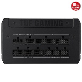 ASUS TUF GAMING-1000G 80+ GOLD 1000W TAM MODÜLER ATX 3.1 UYUMLU 10 YIL GARANTİ