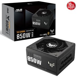 ASUS TUF GAMING-850G 80+ GOLD 850W MODÜLER ATX 3.1 UYUMLU 10 YIL GARANTİ