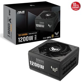 ASUS TUF GAMING 1200G 80 PLUS GOLD 1200W Modüler ATX 3.1 UYUMLU 10 YIL GARANTİ PSU