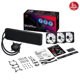 ASUS ROG STRIX LC III 360 ARGB AURA SYNC RGB 120MM*3 ADRESLENEBİLİR RGB FAN CPU SIVI SOĞUTUCUSU 6 YIL GARANTİ