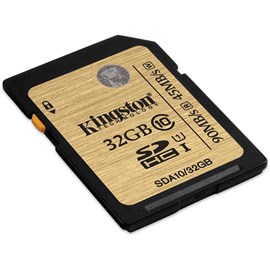 Kingston SDA10/32GB 32GB Class 10 UHS-I Ultimate SDHC 90/45MB/s Bellek Kartı