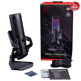 Asus ROG Carnyx RGB Siyah PROFESYONEL YAYINCI MİKROFONU
