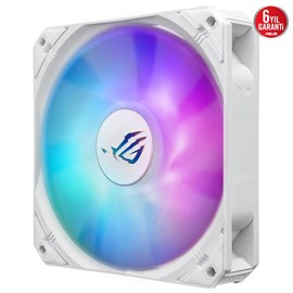 ASUS ROG STRIX LC III 360 ARGB LCD CPU SIVI SOĞUTUCU, 2.1 IPS LCD, ASETEK'İN YENİ GEN7 V2 POMPASI VE PREMIUM ROG ARGB FANLAR BEYAZ 6 YIL GARANTİ