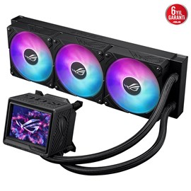 ASUS ROG RYUJIN III 360 ARGB EXTREME SIVI SOĞUTUCU, ARGB FANLAR, 3.5 LCD DONANIM TAKİBİ VE ÖZEL GIFLER 6 YIL GARANTİ