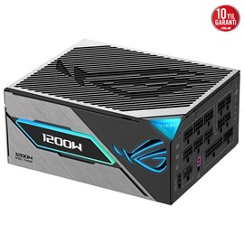 ASUS ROG THOR 1200W PLATINUM III 80 PLUS ATX 3.1 MANYETİK OLED EKRAN, 10 YIL GARANTİ