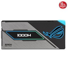 ASUS ROG THOR 1000W PLATINUM III 80 PLUS ATX 3.1 AKILLI VOLTAJ DÜZENLEYİCİ, MANYETİK OLED EKRAN, 10 YIL GARANTİ