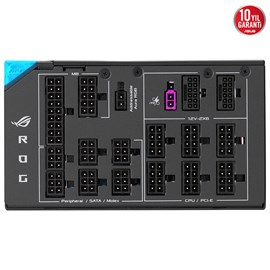 ASUS ROG THOR 1600T TITANIUM III Modüler 80+ 1600W GÜÇ KAYNAĞI Pcıe 5.1 Atx 3.1 Güç Kaynağı 10 Yıl Garanti