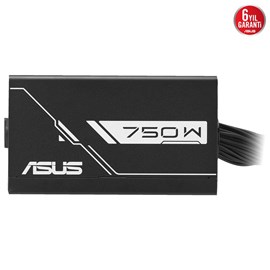 ASUS PRIME 750W BRONZE 750W, 80+ BRONZ SERTİFİKALI, 135MM FAN,  6 YIL GARANTİ