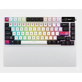 Asus M704 ROG AZOTH X %75 NX SNOW/PBT/TR PBT Türkçe Kablosuz Gaming Klayve