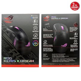 ASUS P722 ROG KERIS II ORIGIN 64G 42K Optik Sensör Kablosuz Oyuncu Mouse