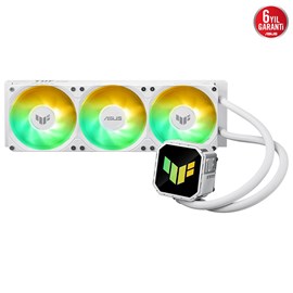 ASUS ASUS TUF GAMING LC III 360 ARGB BEYAZ YÜKSEK HAVA AKIŞI ENTEGRE 3 FAN VERİMLİ POMPA OPTİMUM ISI YÖNETİMİ