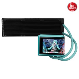 ASUS ROG RYUO IV 360 ARGB HAREKETLİ KAVİSLİ 6 67 INCH AMOLED EKRAN 3D EFEKTLİ VİDEO VE SİSTEM BİLGİLERİ ASETEK EMMA GEN8 V2 ARGB FANLAR 6 YIL GARANTİ BEYAZ