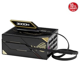 ASUS ROG Thor 3000W 80+ Titanium III Edition 20. Yıl PCIe 5.1 ATX 3.1 Tam Modüler Güç Kaynağı