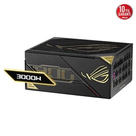 ASUS ROG Thor 3000W 80+ Titanium III Edition 20. Yıl PCIe 5.1 ATX 3.1 Tam Modüler Güç Kaynağı