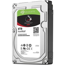 Seagate ST8000VN0022 IronWolf 8TB 256MB 7200Rpm 3.5" SATA 3 NAS 210MB/s