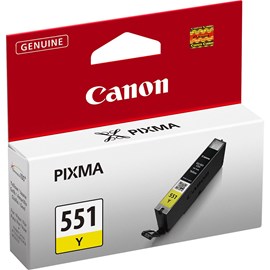 Canon CLI-551Y Yellow Sarı Kartuş IP7250 MG5450 MG6350