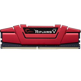 G.SKILL F4-2400C15S-8GVR Ripjaws V Kırmızı 8GB (Tek Modül) DDR4 2400Mhz CL15