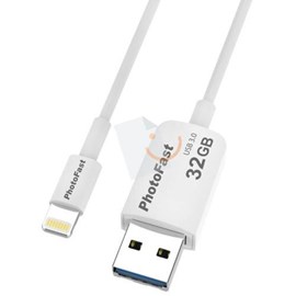 PhotoFast Photo Backup Cable 32GB Lightning / USB 3.0 Şarj Kablolu i-FlashDrive