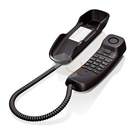 Gigaset DA210 Siyah Kablolu Kompakt Duvar Telefonu