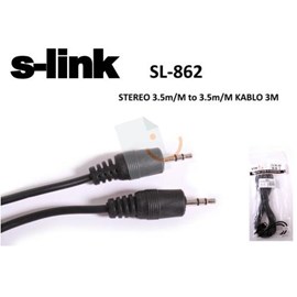 S-Link SL-862 3m Stereo Ses Kablosu