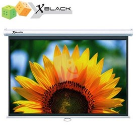 Codegen (XGS-240) 240x200 Glas Beads Storlu Projeksiyon Perdesi (Siyah Fonlu Duvara-Tavana Asılabilir)