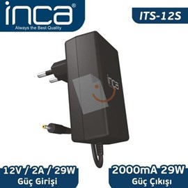 Inca ITS-12S 12V 2A Universal Tablet Şarj Adaptörü