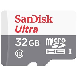 SanDisk SDSQUNB-032G-GN3MN Ultra 32GB microSDHC UHS-I 48MB C10 Bellek Kartı