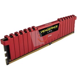 Corsair CMK8GX4M1A2400C16R Vengeance Kırmızı DDR4 2400Mhz CL16 8GB Single
