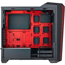 Cooler Master MCX-B5S3T-RWNN MasterBox 5T Kırmızı-Siyah Pencereli ATX Oyuncu Kasası PSUsuz