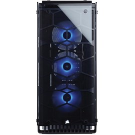 Corsair CC-9011098-WW Crystal Serisi 570X RGB Mid-Tower PSUsuz ATX Siyah Kasa