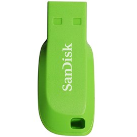 SanDisk SDCZ50C-016G-B35GE Cruzer Blade Yeşil 16GB Usb Flash Bellek