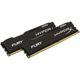 HyperX HX426C15FBK2/8 Fury Black 8GB (2x4GB) 2666MHz DDR4 CL15 Dual Kit