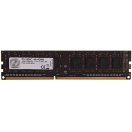 G.SKILL F3-1600C11S-4GNS Value 4GB DDR3 1600Mhz CL11